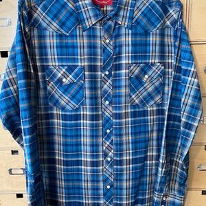 Attrak Jeans Western-Style Shirt - XL - Like New